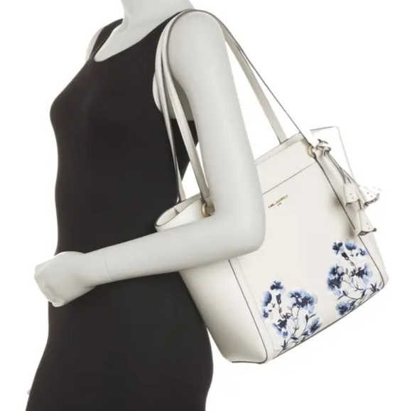 Karl Lagerfeld Handbags - 🚫SOLD🚫KARL LAGERFELD PARIS Iris Leather Tote NWTS